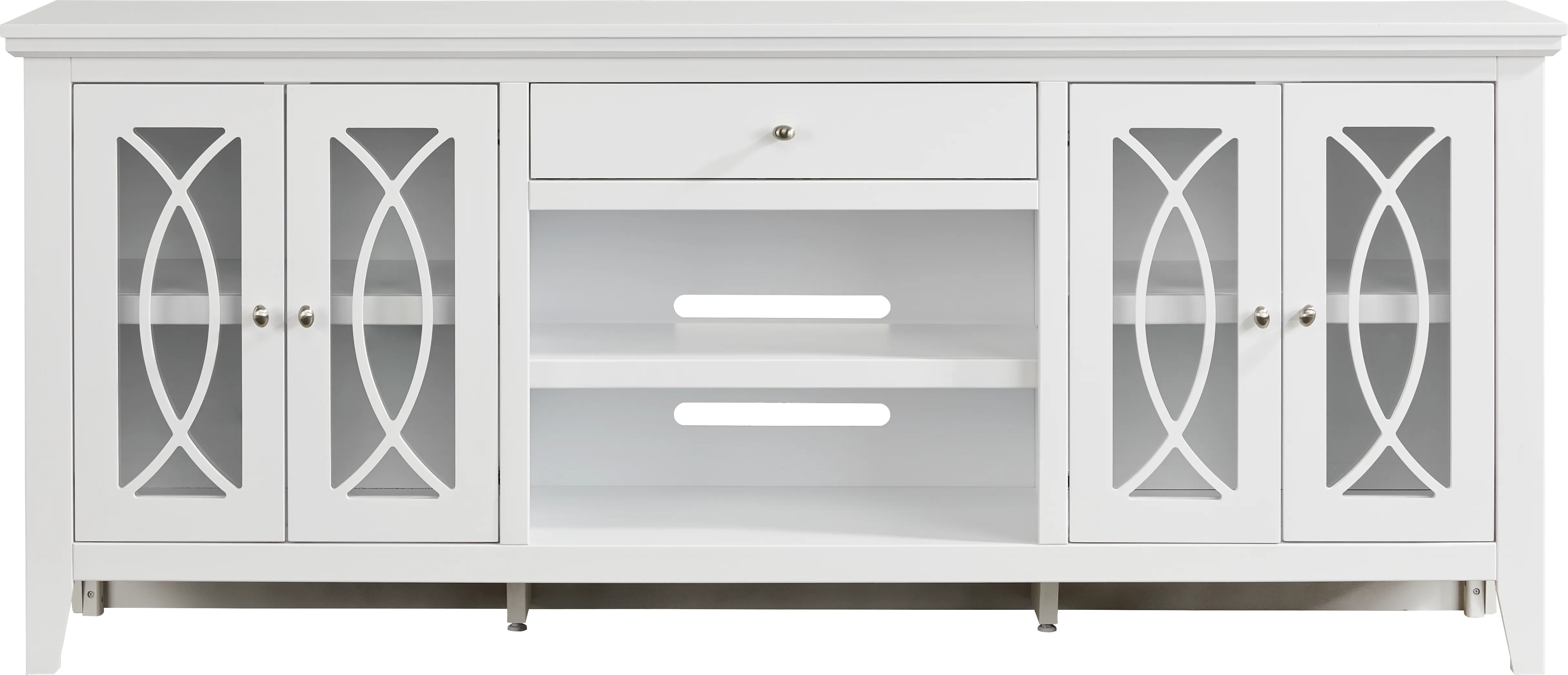 Abbie II White 80 in. Console - Thumbnail - Image 1