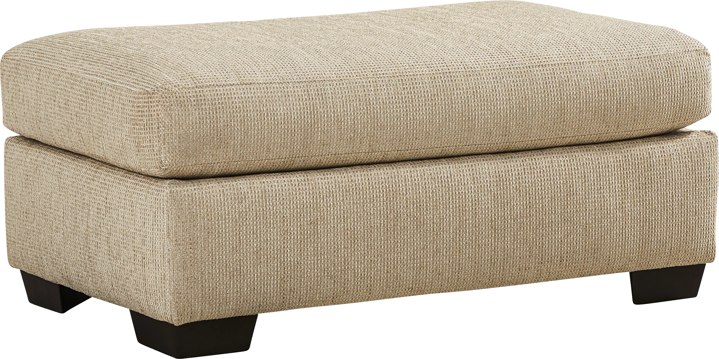Conover Street Beige Ottoman - Thumbnail - Image 1