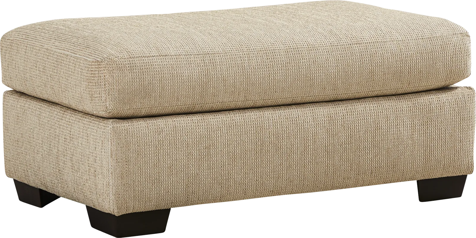 Conover Street Beige Ottoman