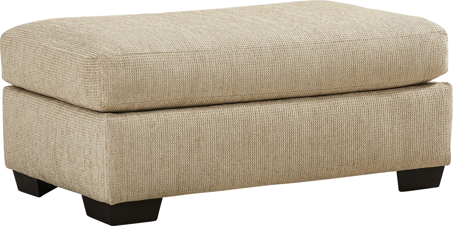 Conover Street Beige Ottoman - Image 1