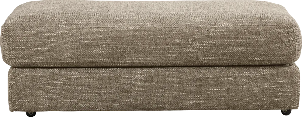 Sadie Falls Mink Storage Ottoman