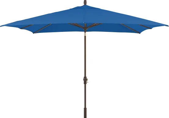 Seaport 8 x 10 Rectangle Pacific Blue Outdoor Umbrella
