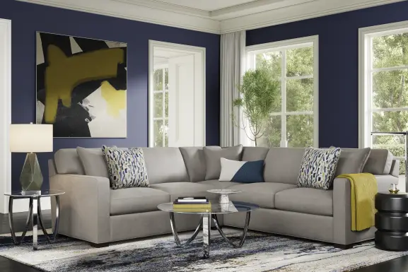 Harmonie Steel 2 Pc Sectional