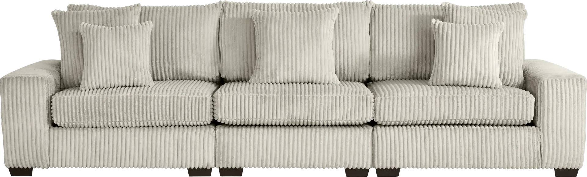 Lexford Park Gray 3 Pc Sofa