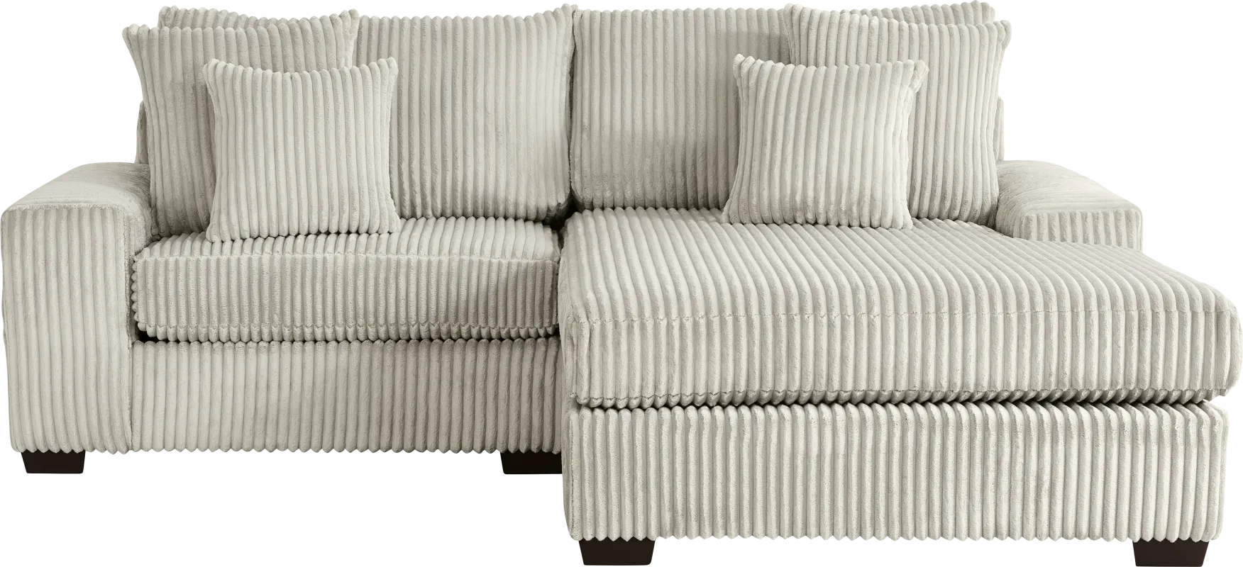 Lexford Park Gray 2 Pc Sectional