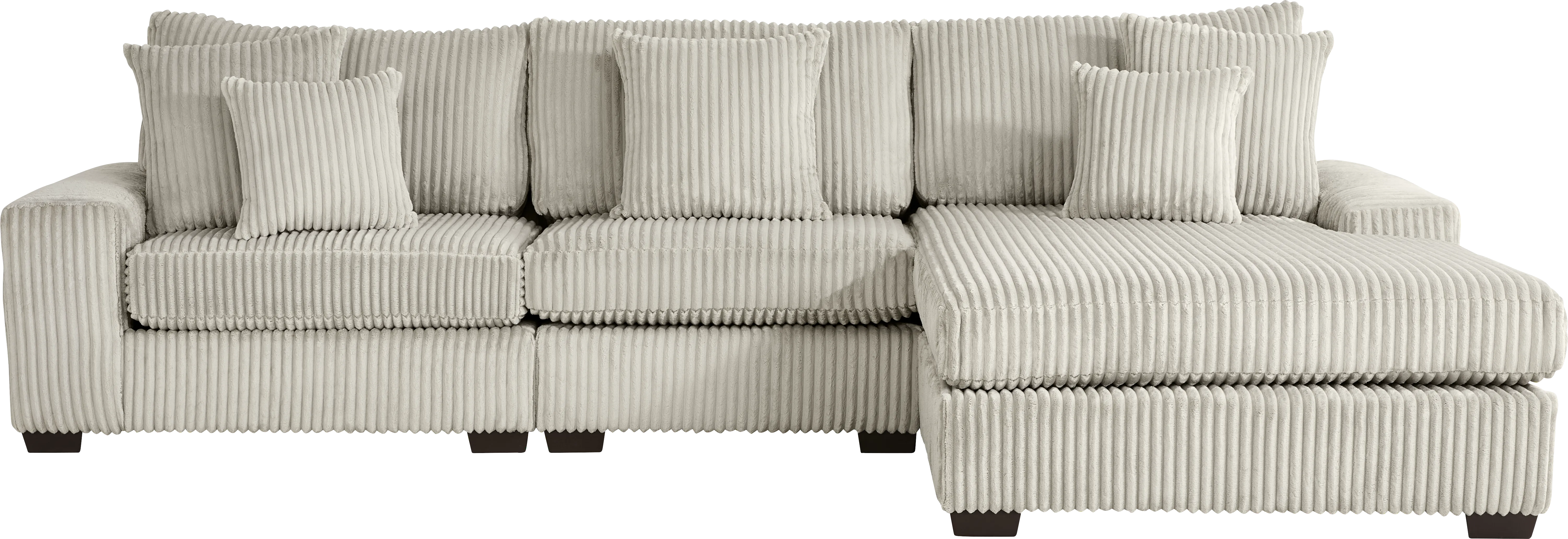 Lexford Park Gray 3 Pc Sectional - Thumbnail - Image 1