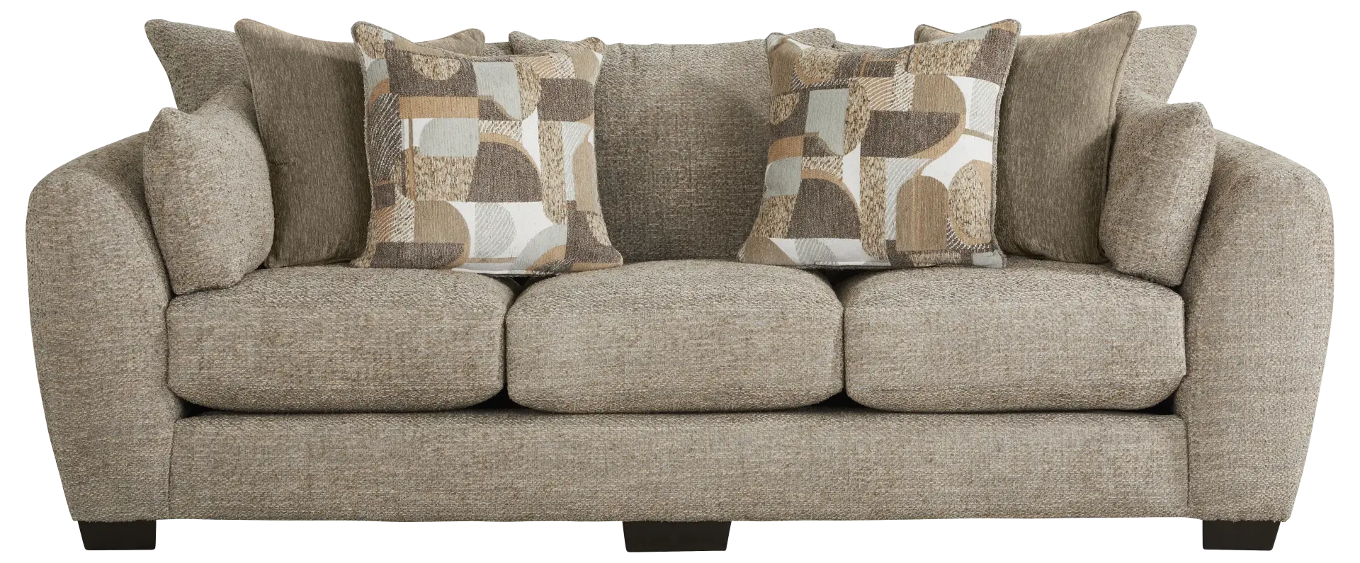 brown sofa