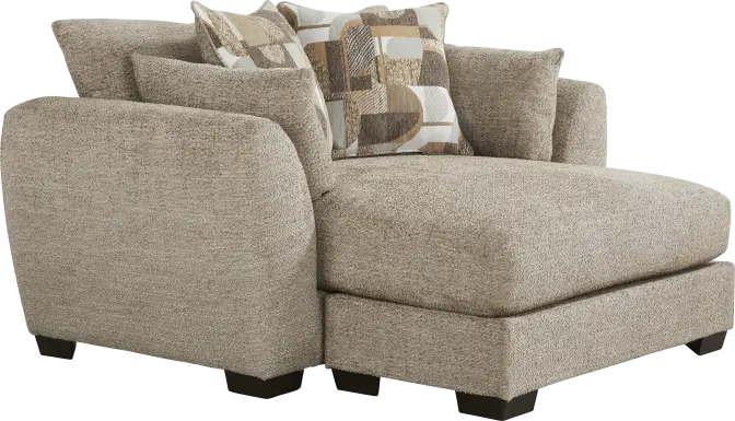 Evianna Brown Chaise