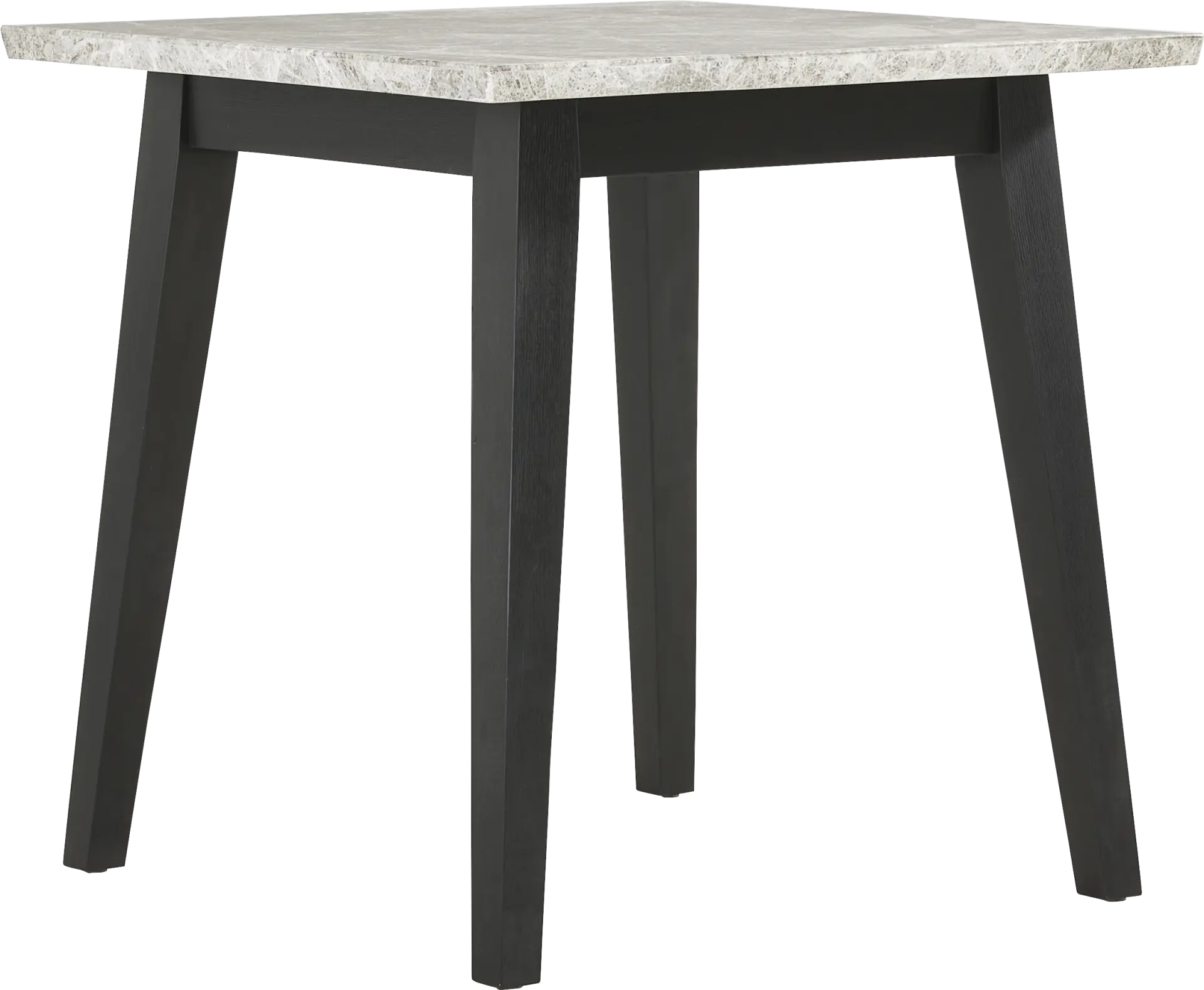 Viola Black Square Counter Height Dining Table