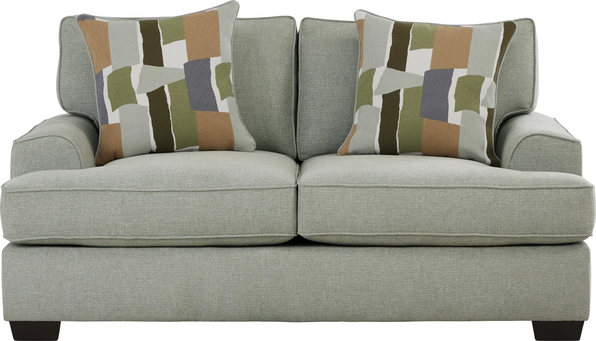Wilkinson Green Loveseat - Image 1