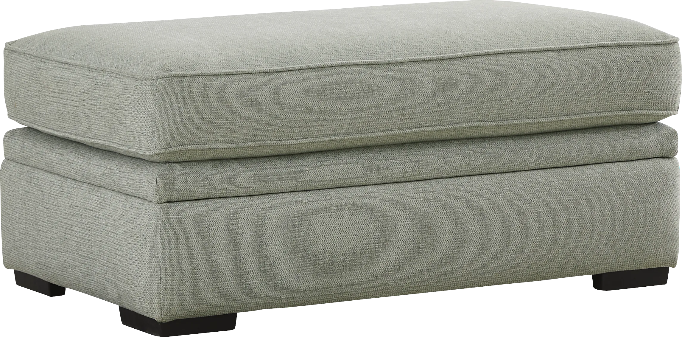 Wilkinson Green Ottoman - Thumbnail - Image 1