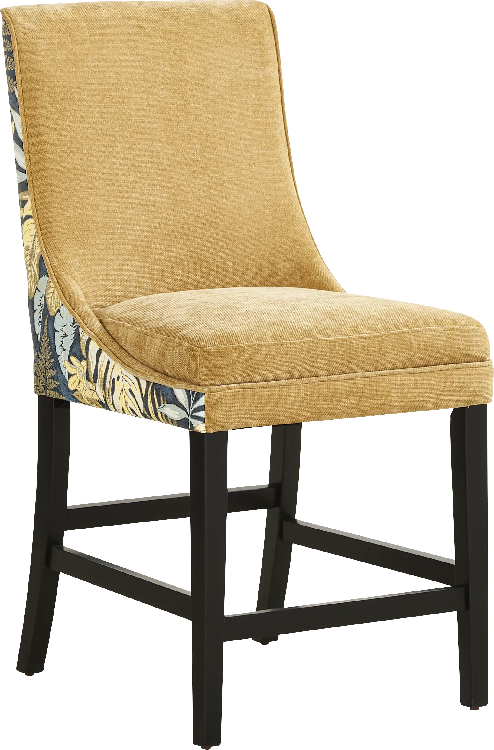 Nepola Yellow Counter Height Stool - Image 1