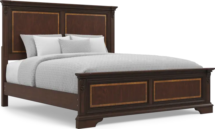 3 pc king panel bed