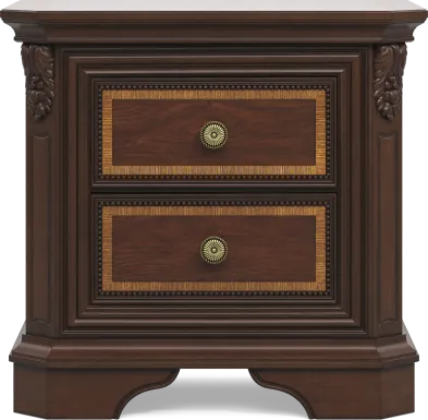 Fuller Brown Cherry Finish Nightstand