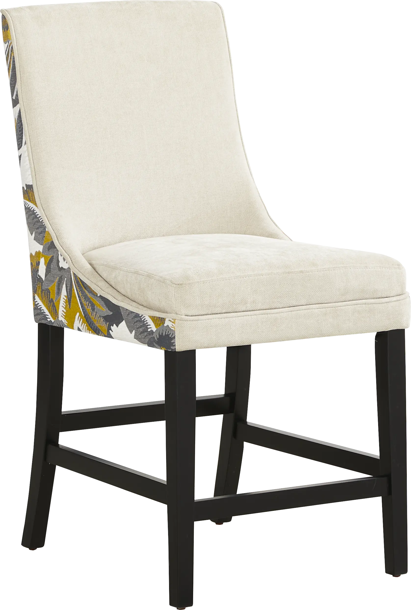 Nepola Beige Counter Height Stool