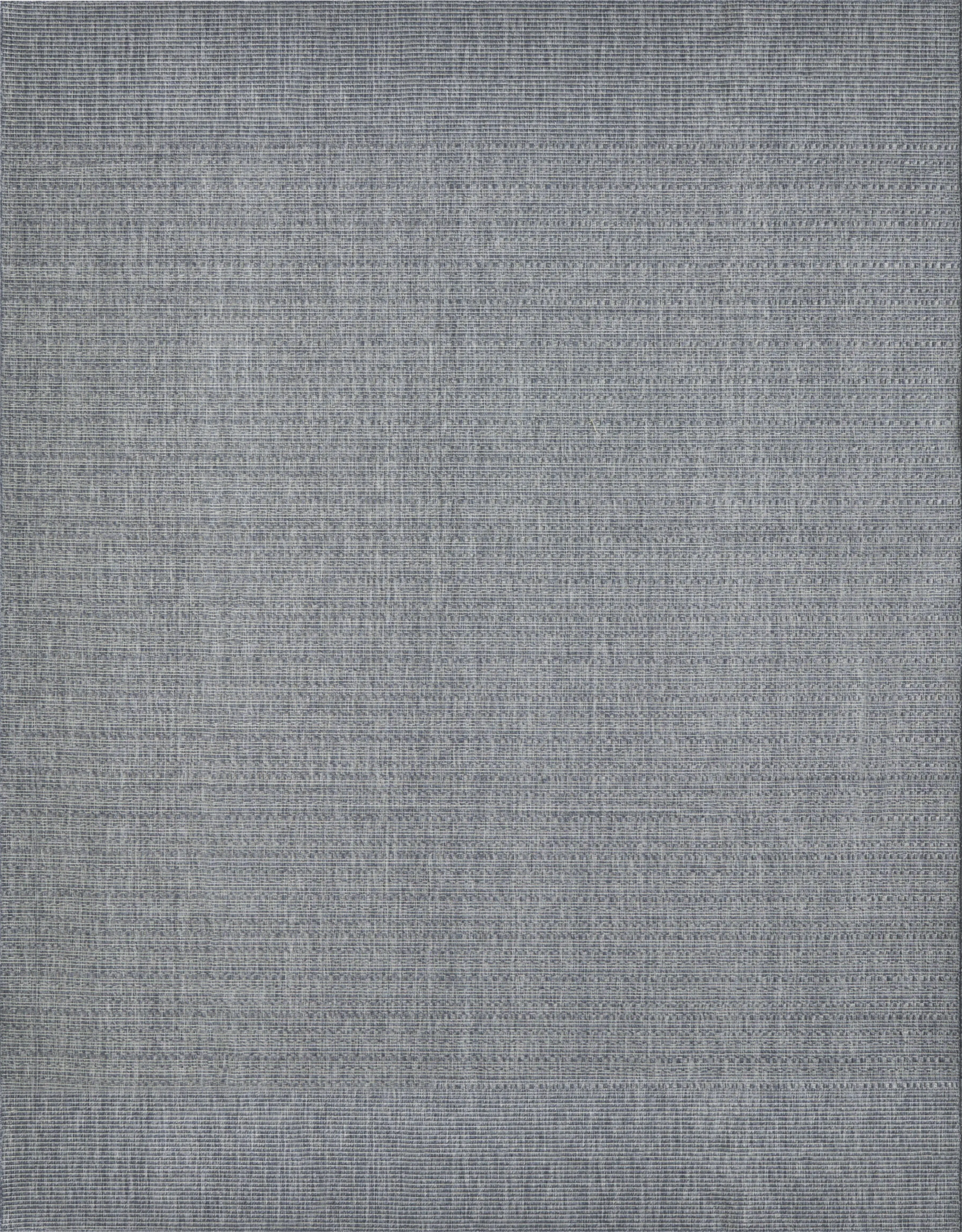 Jetty Blue Denim 8' x 10' Indoor/Outdoor Rug - Thumbnail - Image 1