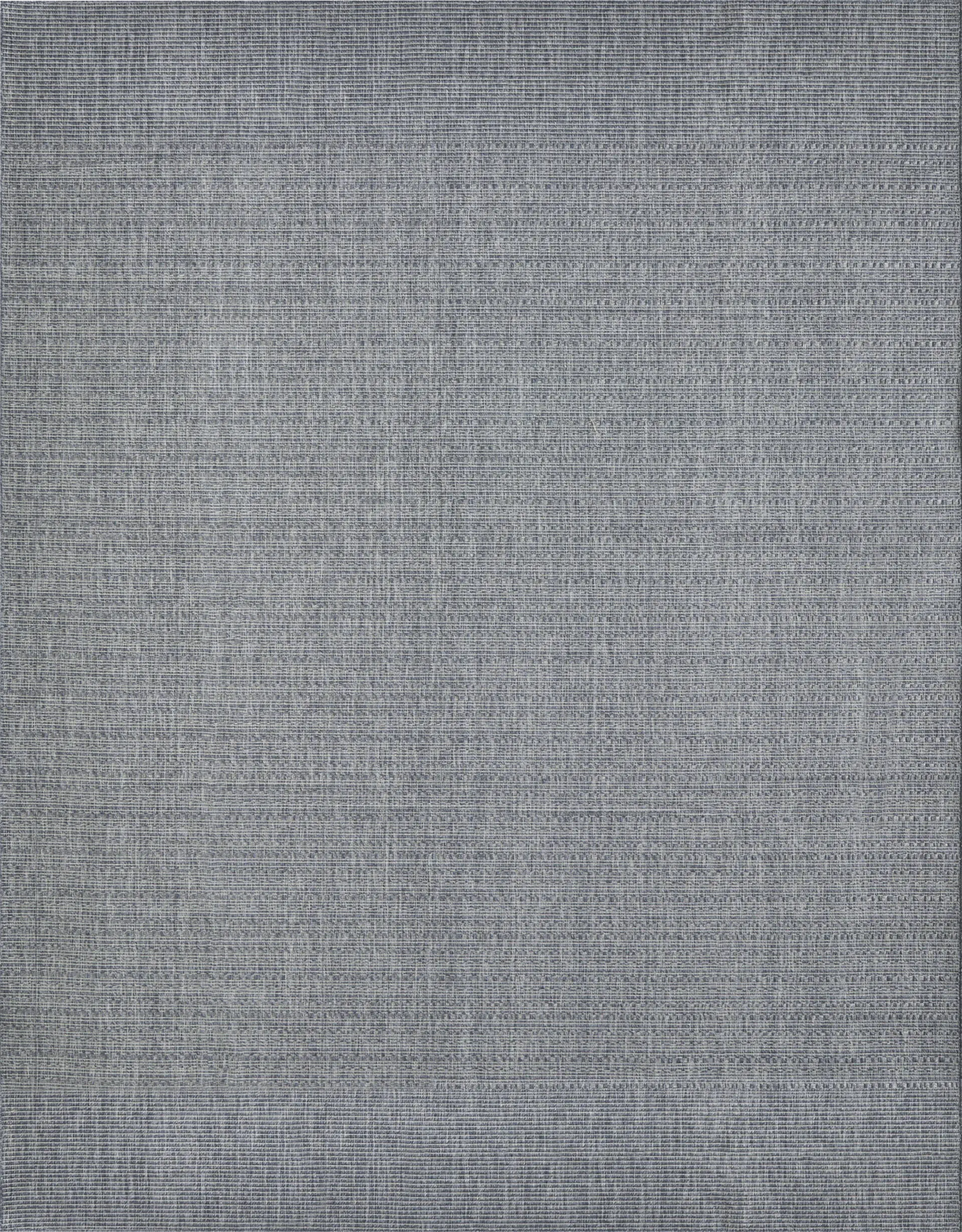 Jetty Blue Denim 6' x 9' Indoor/Outdoor Rug