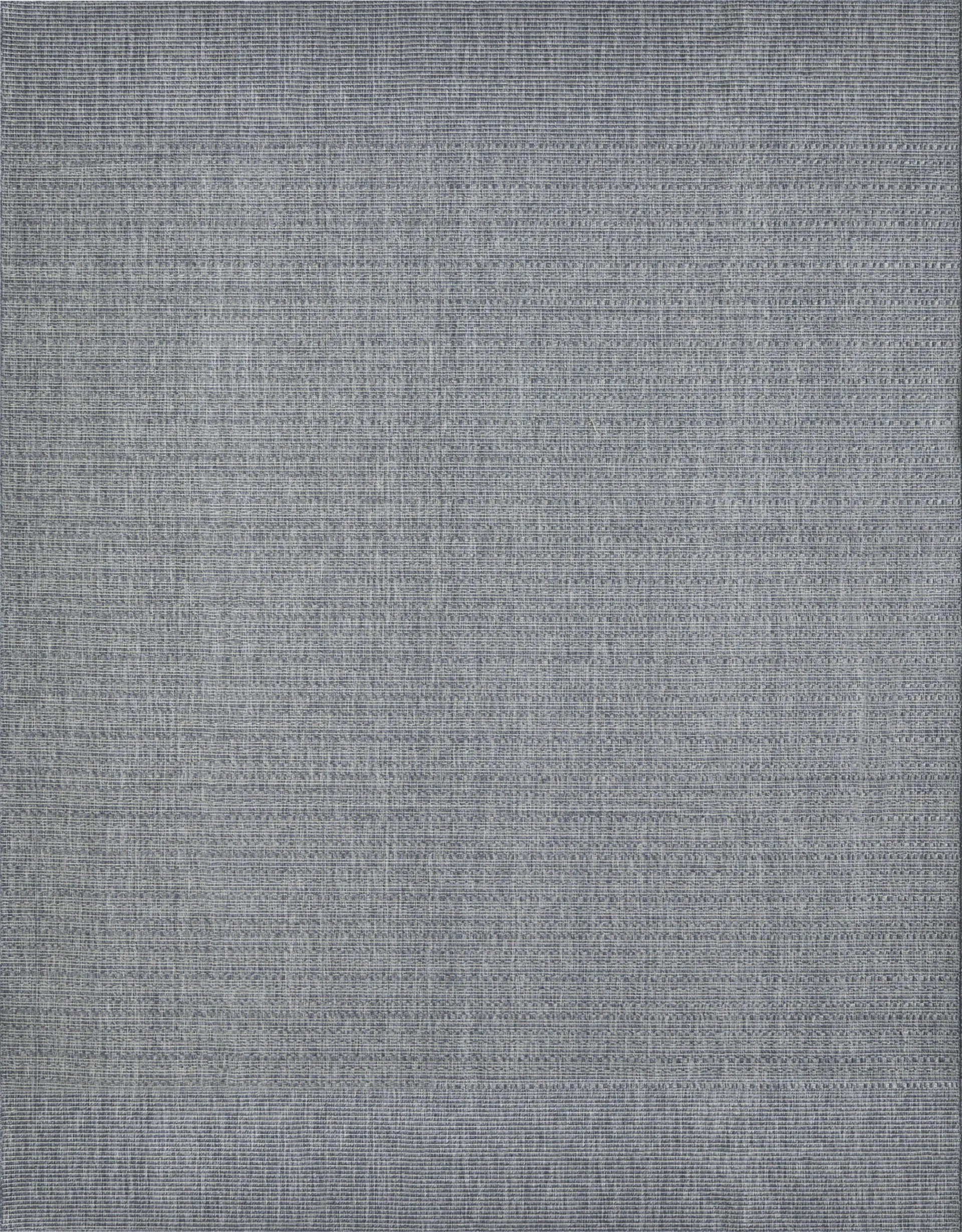 Jetty Blue Denim 8' x 10' Indoor/Outdoor Rug - Image 1