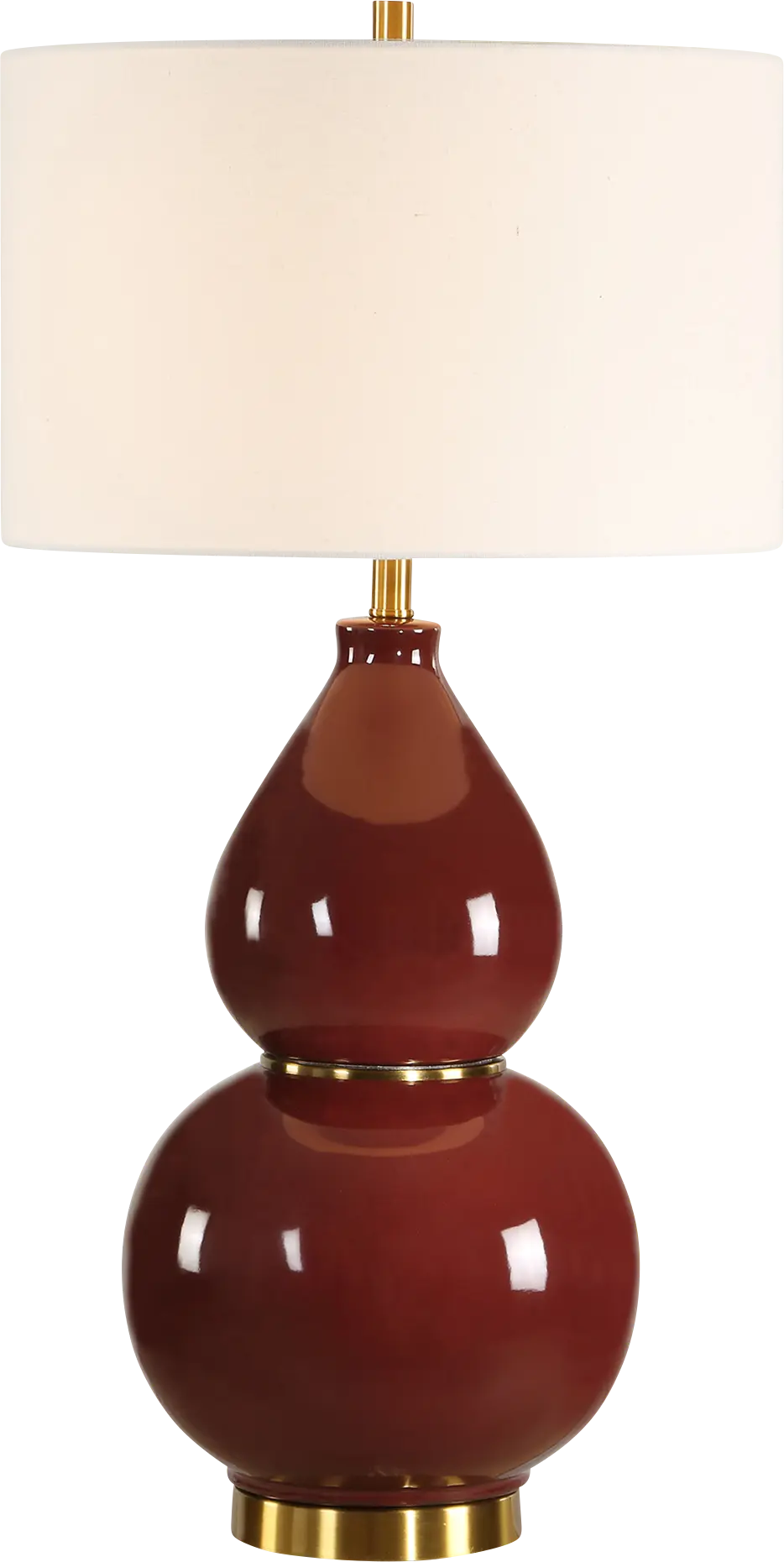 Jayla Cove Burgundy Lamp