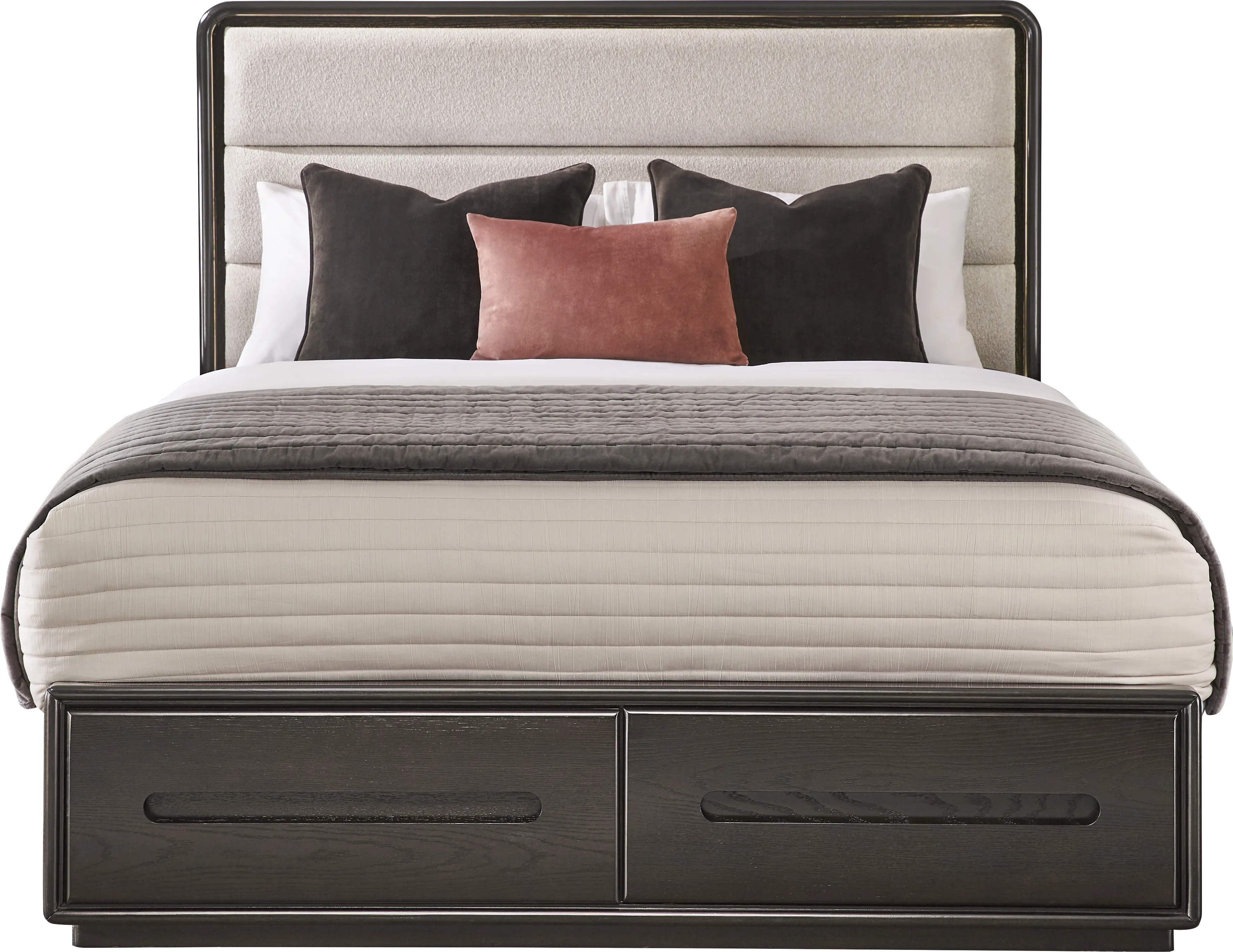 Braxton Espresso 5 Pc King Panel Bedroom - Thumbnail - Image 2