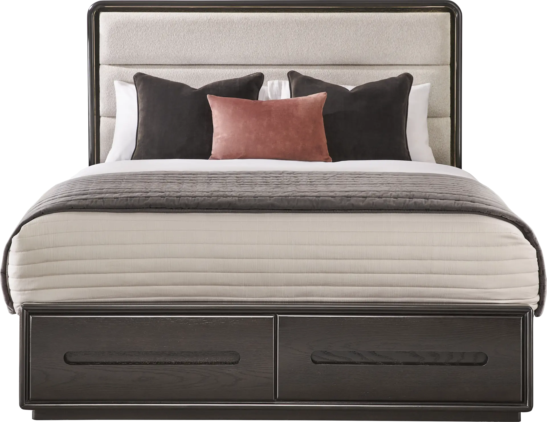 Braxton Espresso Queen Panel Bed
