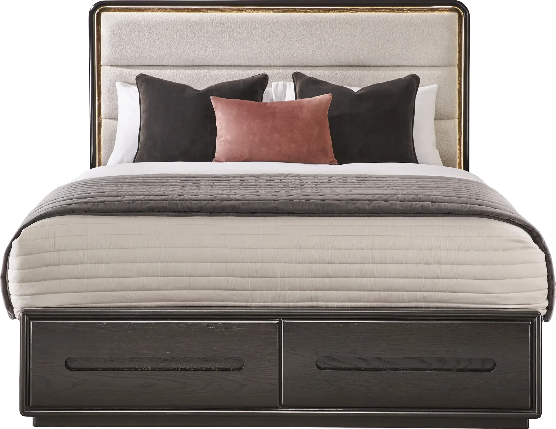 Braxton Espresso Queen Storage Bed