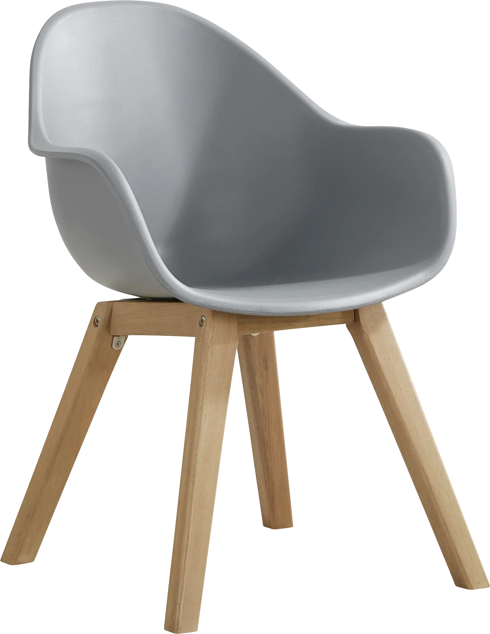 Casa Villa Dark Gray Outdoor Side Chair
