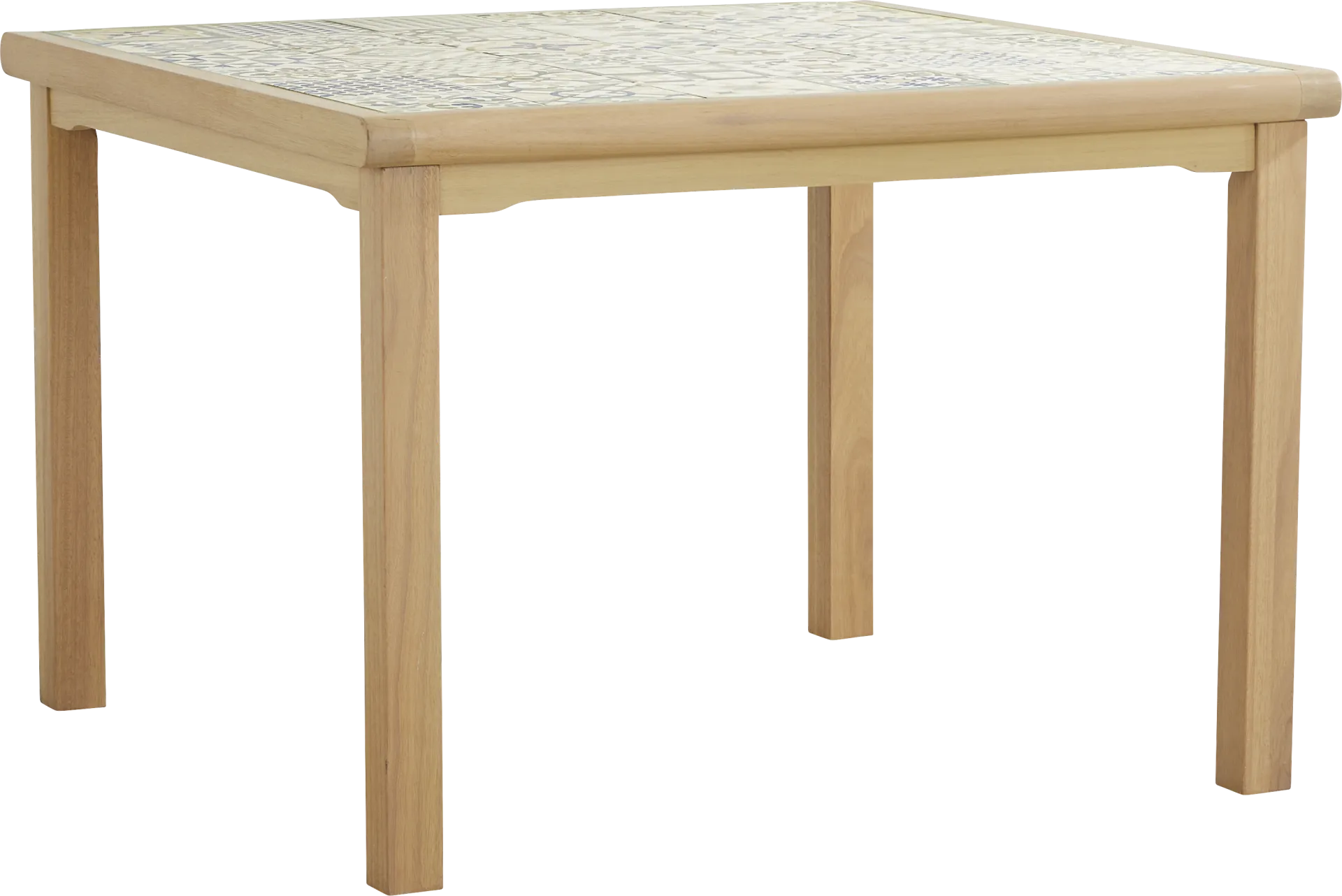 Casa Villa Multi 5 Pc Square Outdoor Dining Set with Dark Gray Chairs - Image 2