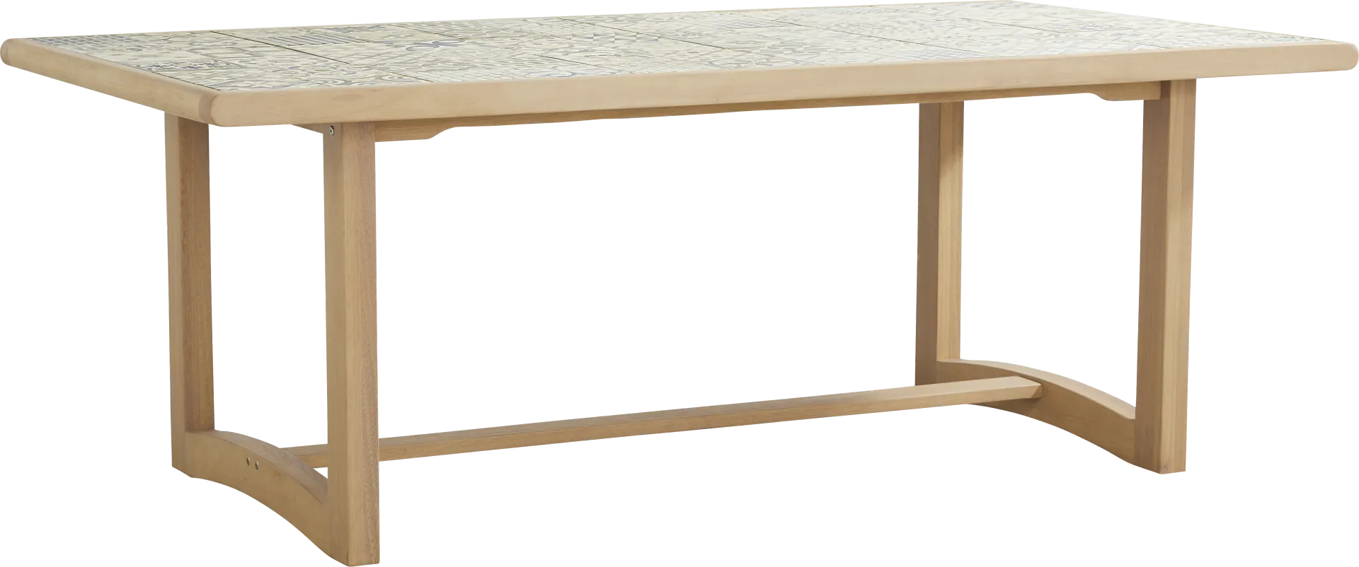 Casa Villa Multi 7 Pc Outdoor Dining Set with Dark Gray Chairs - Image 2