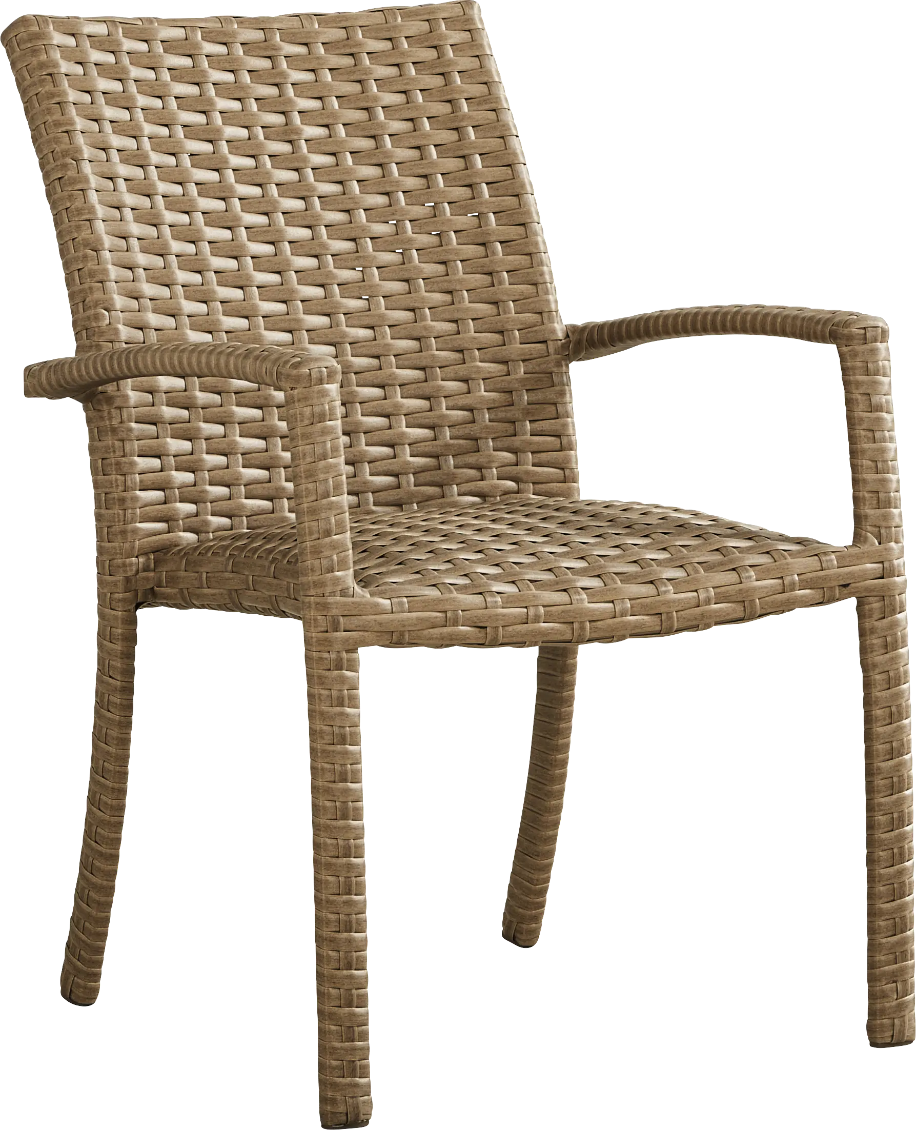 Paloma Brown Outdoor Arm Chair