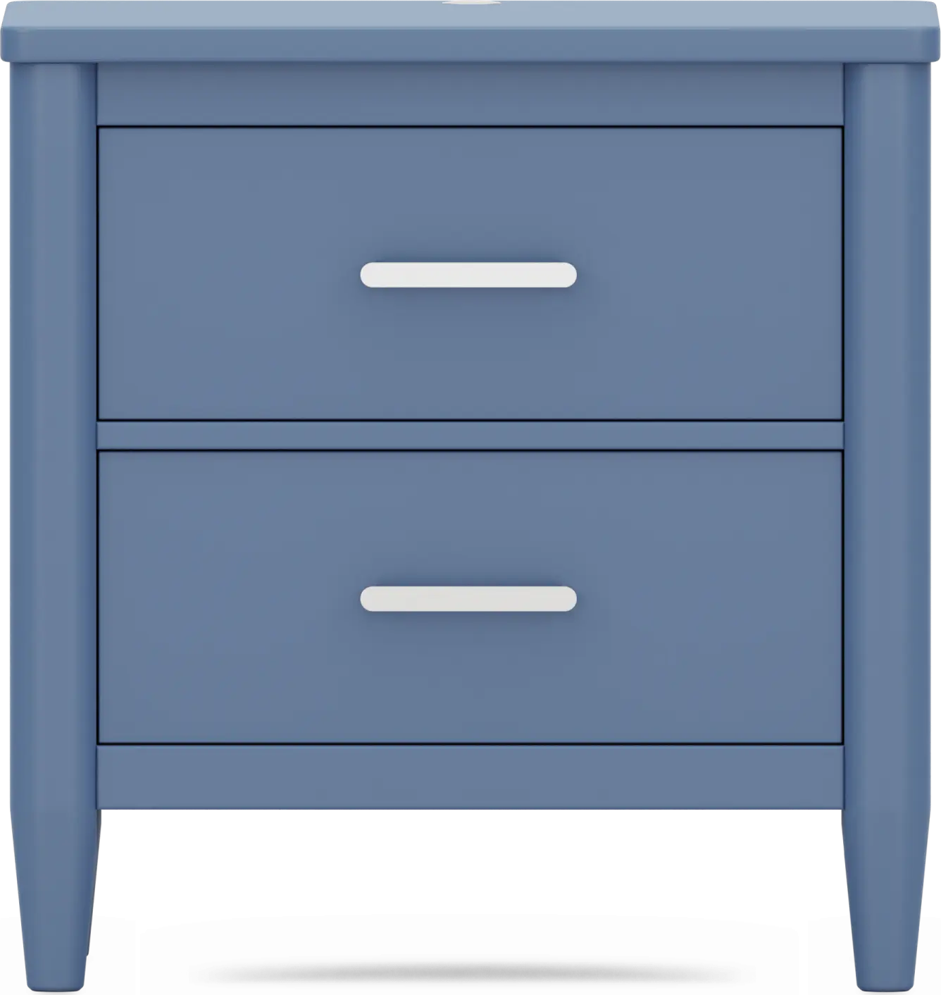 Kids Modern Colors Slate Blue Nightstand