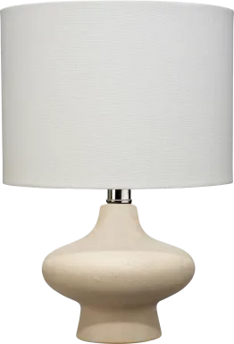 Ecco Beige Lamp