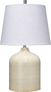 Faxy Beige Lamp