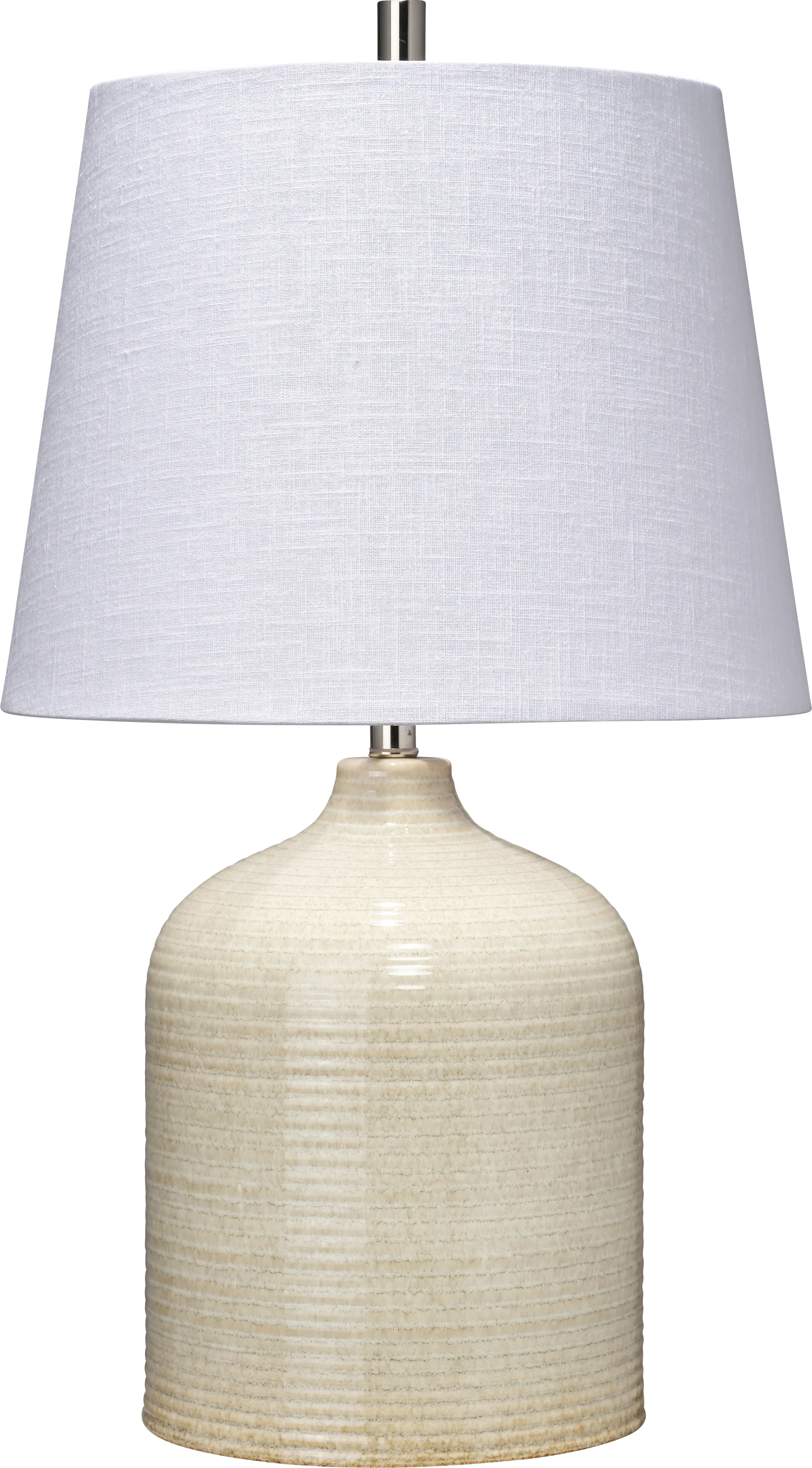 Faxy Beige Lamp - Image 1