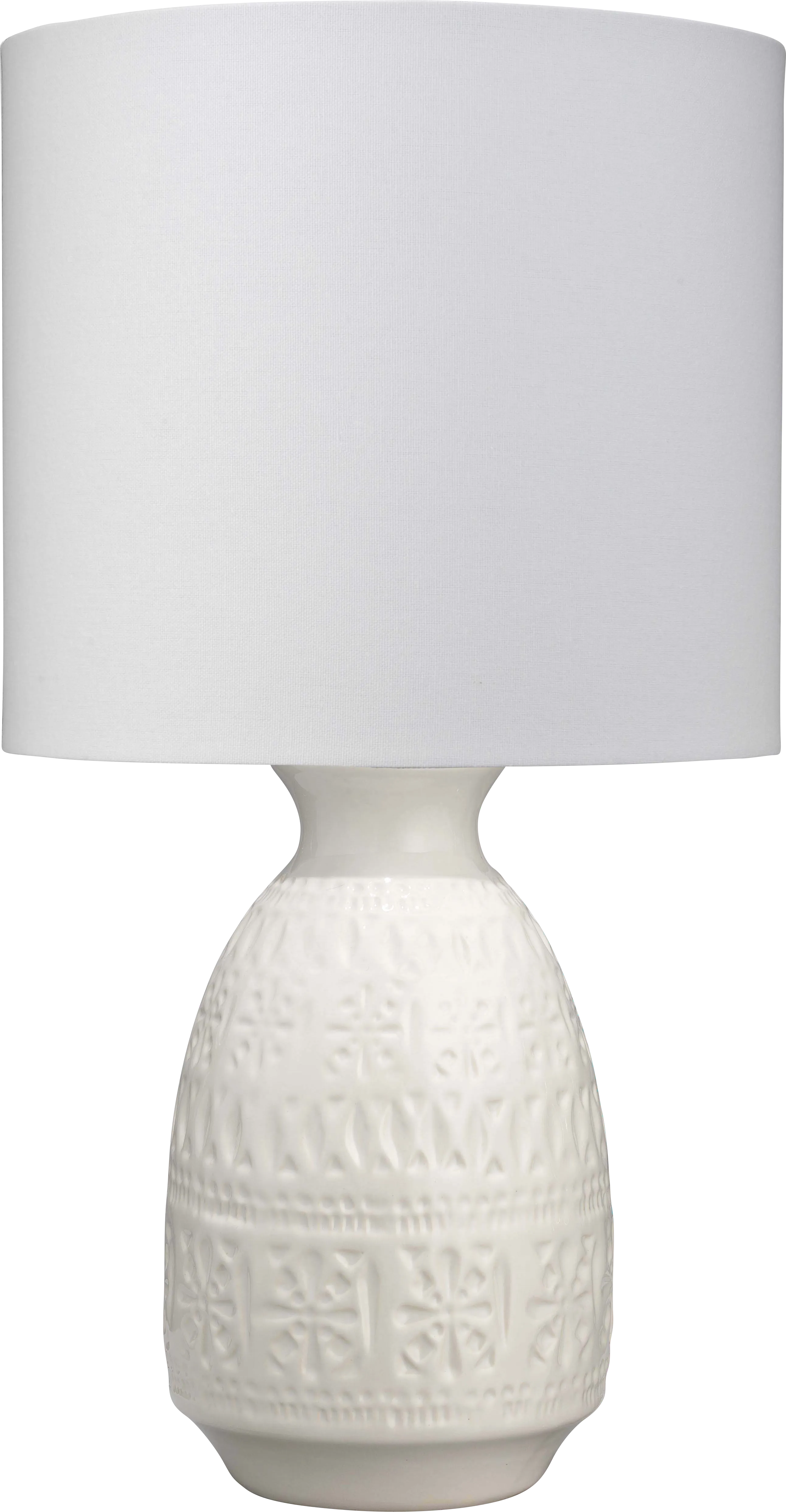 Eliaso White Lamp - Thumbnail - Image 1