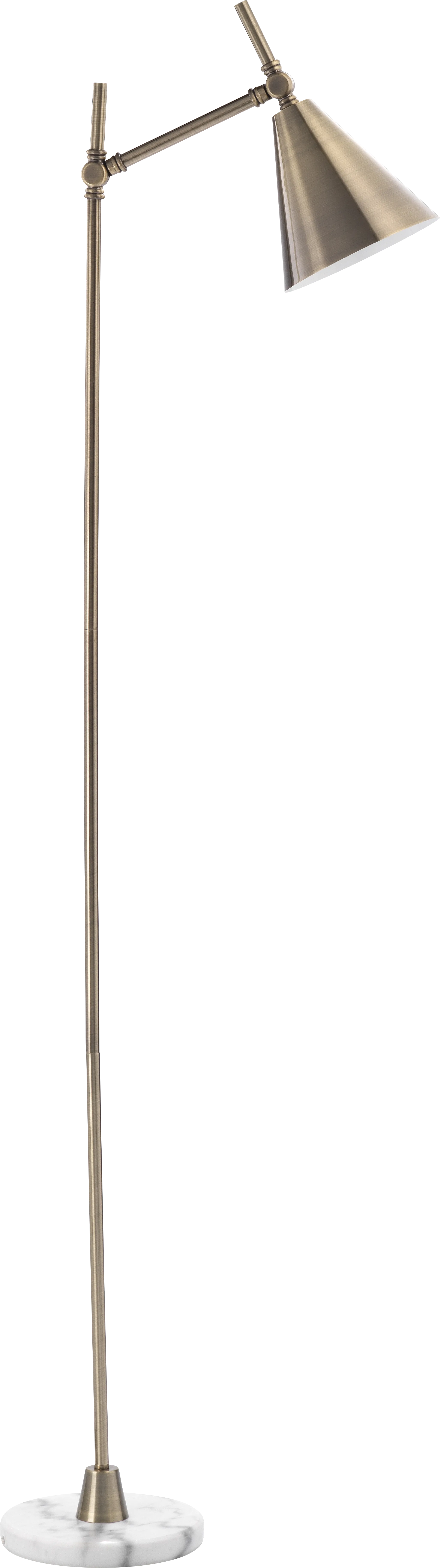 Nizzo Brass Floor Lamp - Thumbnail - Image 1