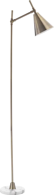 Nizzo Brass Floor Lamp