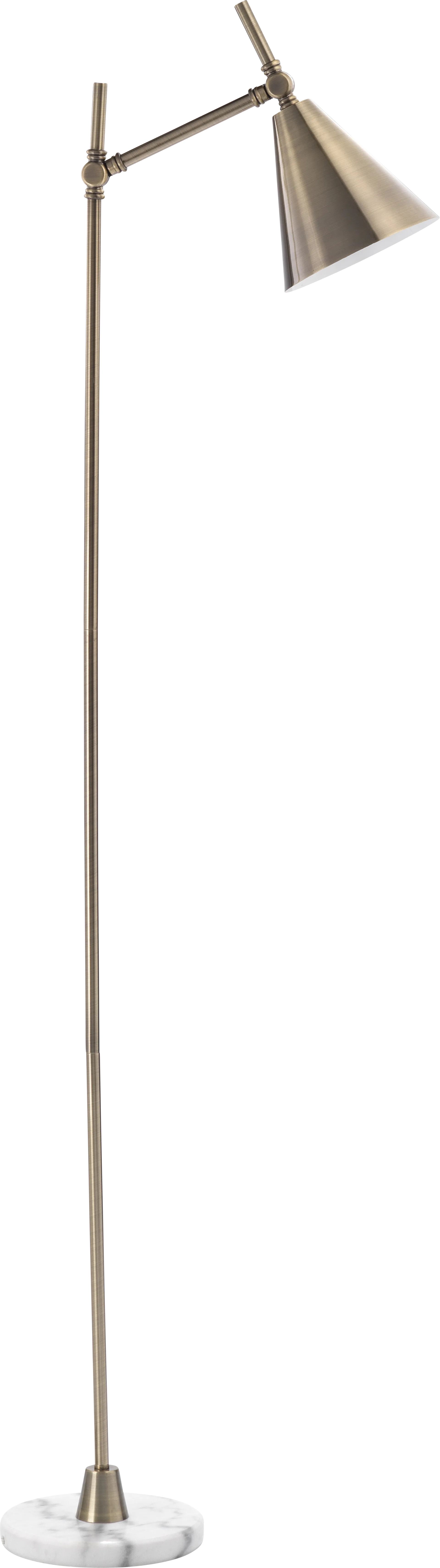 Nizzo Brass Floor Lamp - Image 1