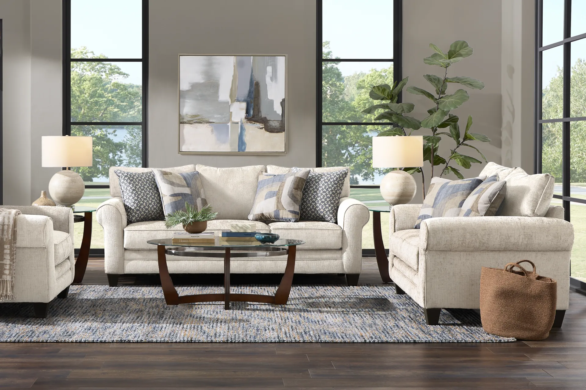 Remington Heights Sand Loveseat - Image 2