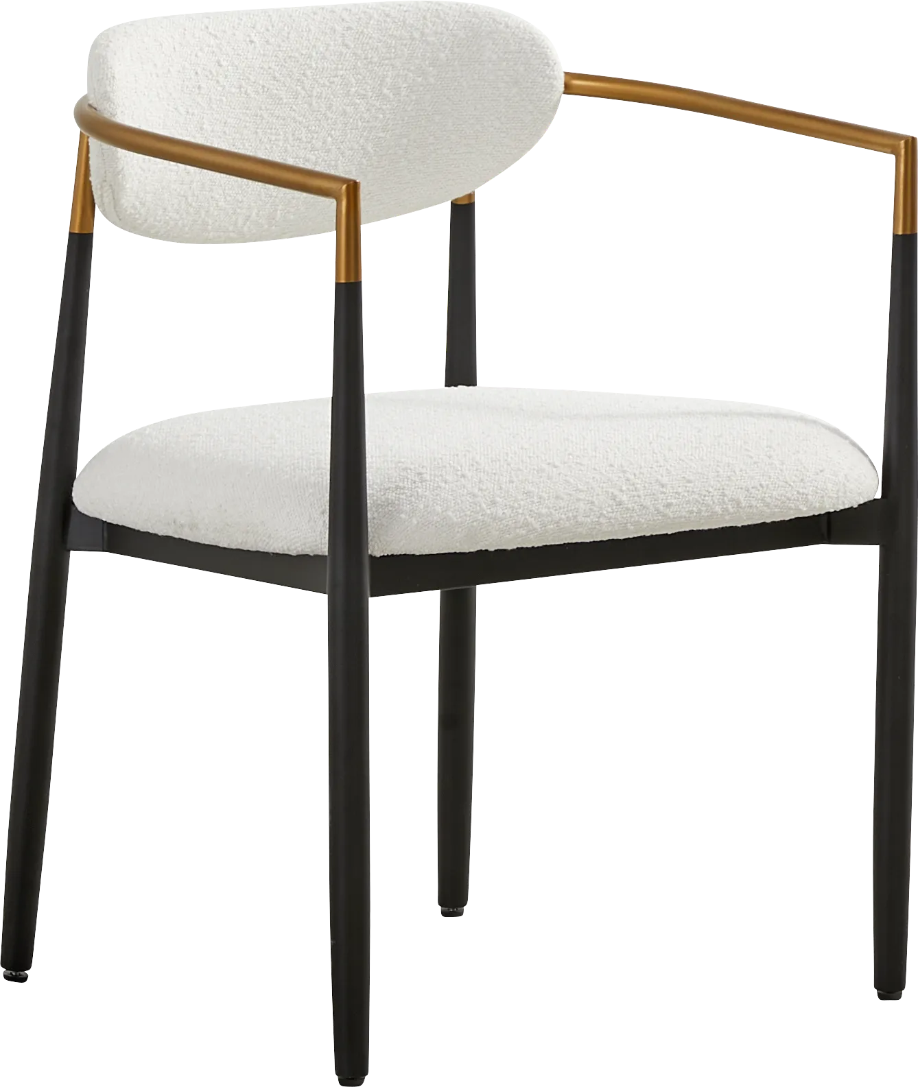 Eris White and Black 5 Pc Dining Room - Image 4