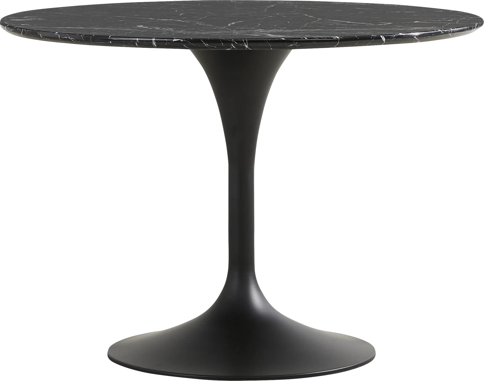 Eris Black Round Dining Table - Image 1