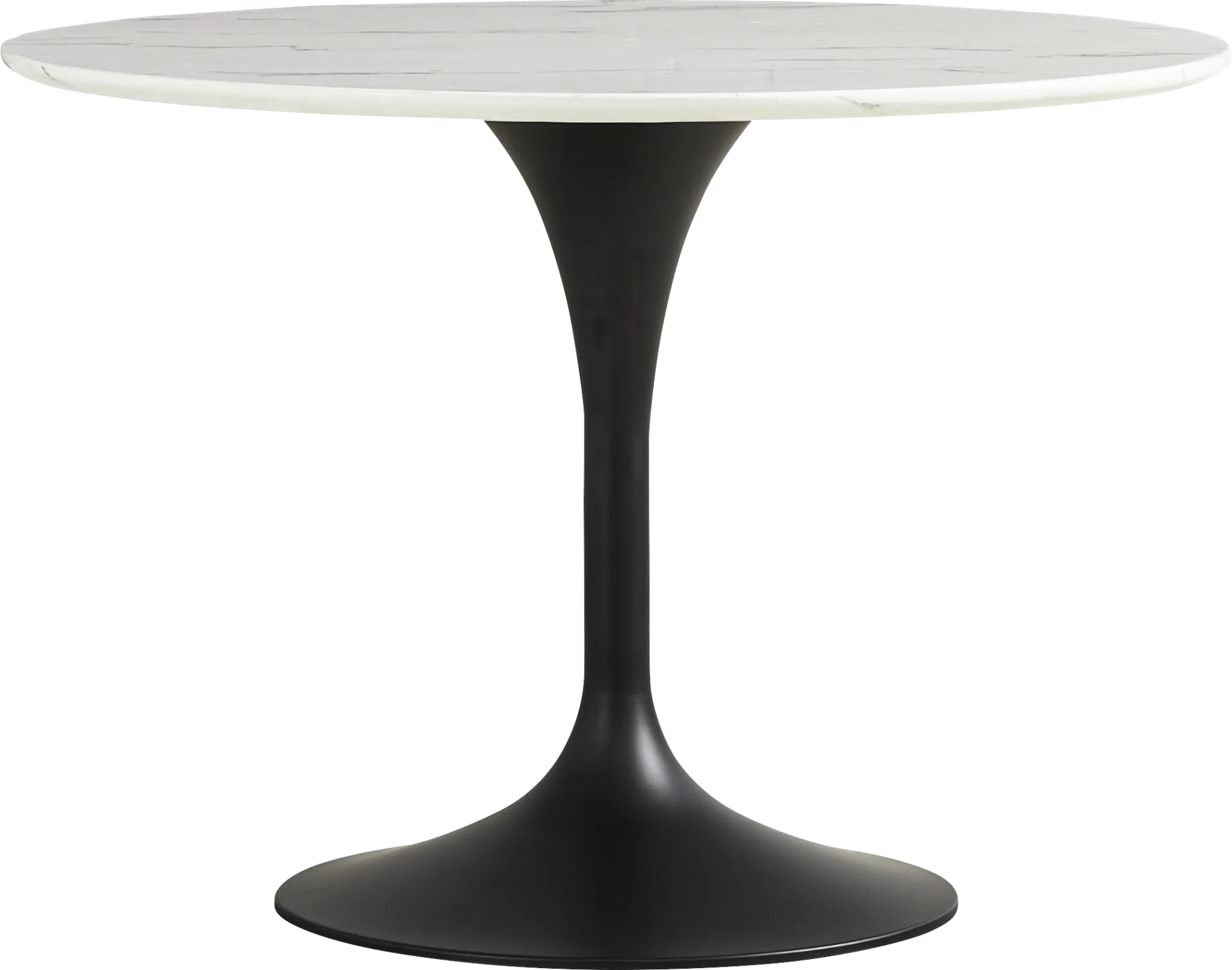 Eris White and Black 5 Pc Dining Room - Image 2