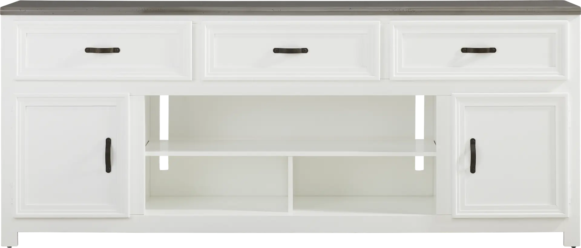 Hollow Ridge White 84 in. Console