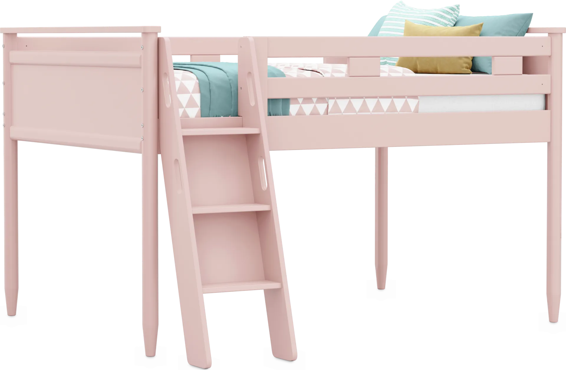Kids Modern Colors Pink Full Loft - Image 1