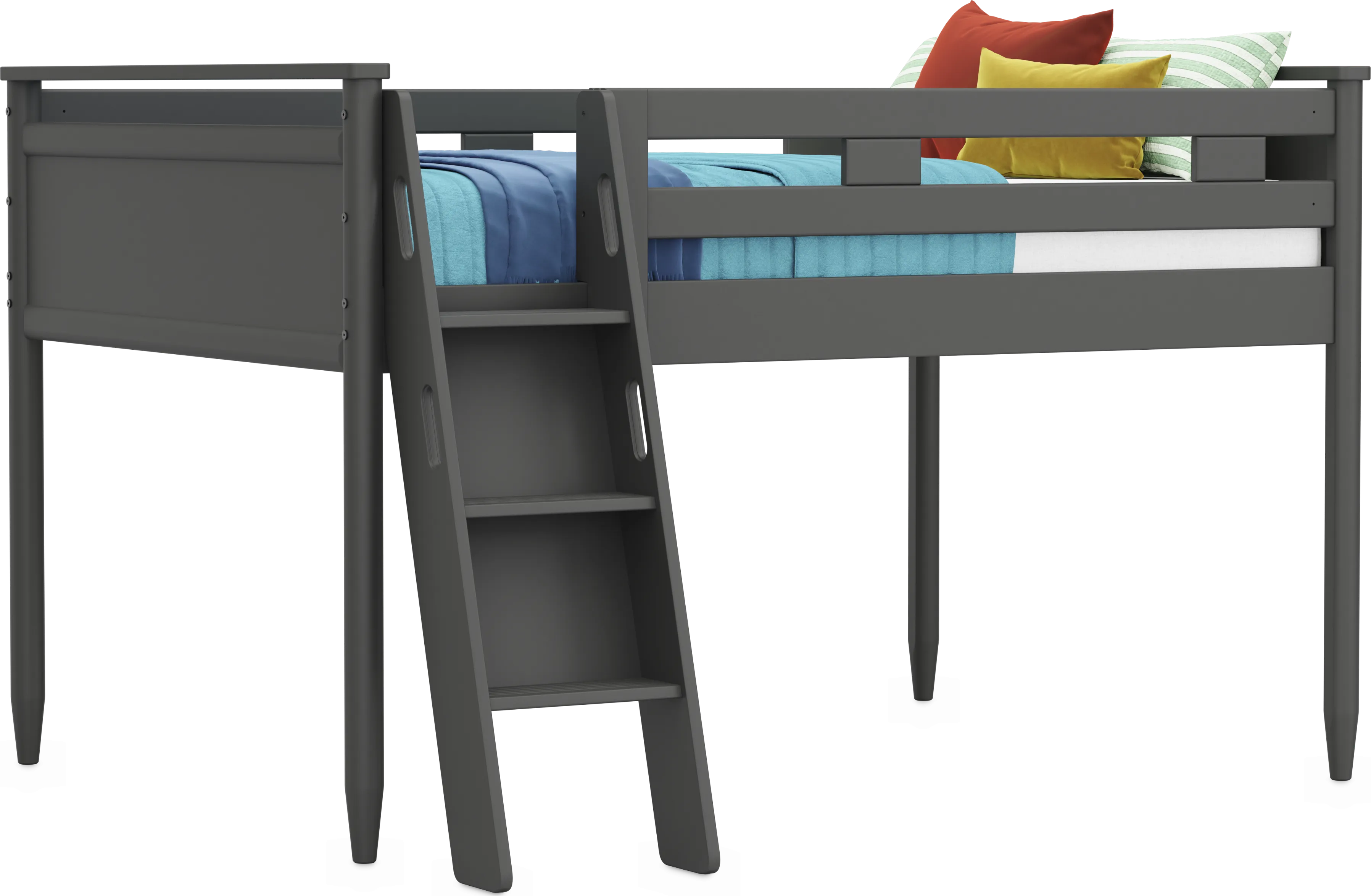 Kids Modern Colors Iron Ore Full Loft - Thumbnail - Image 1