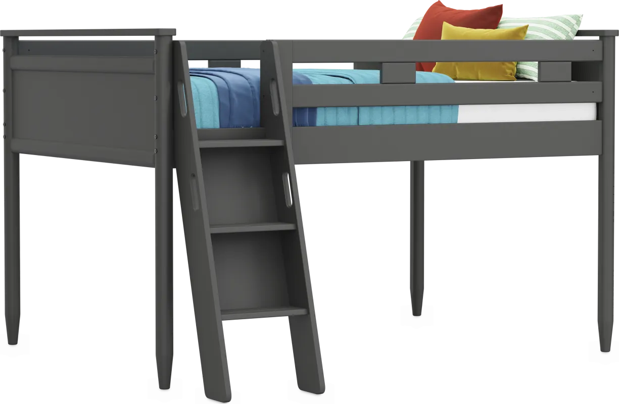 Kids Modern Colors Iron Ore Full Loft