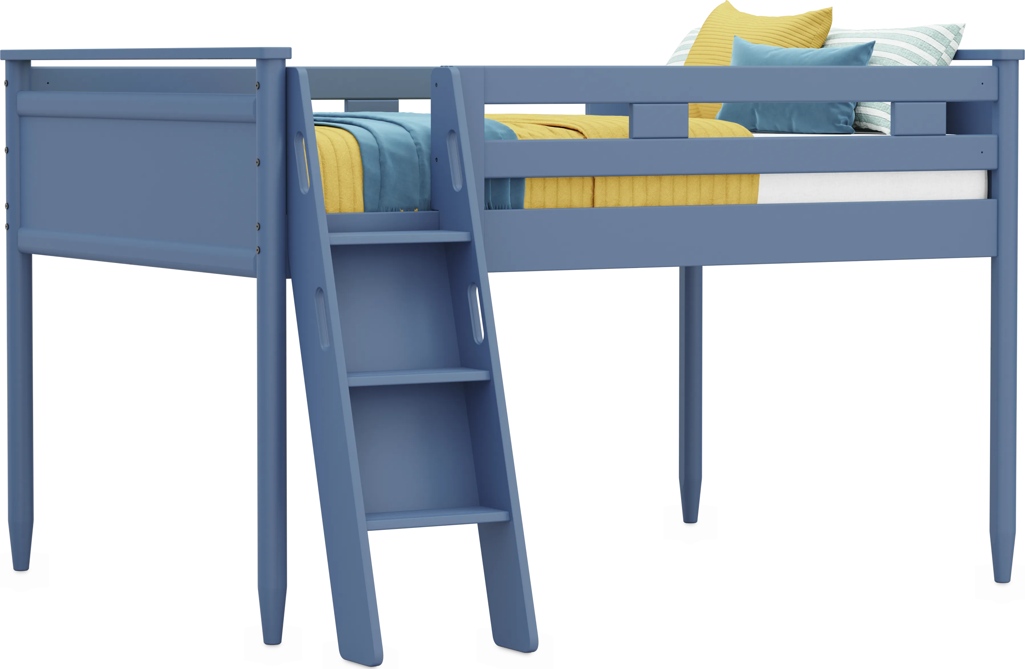 Kids Modern Colors Slate Blue Full Loft - Thumbnail - Image 1