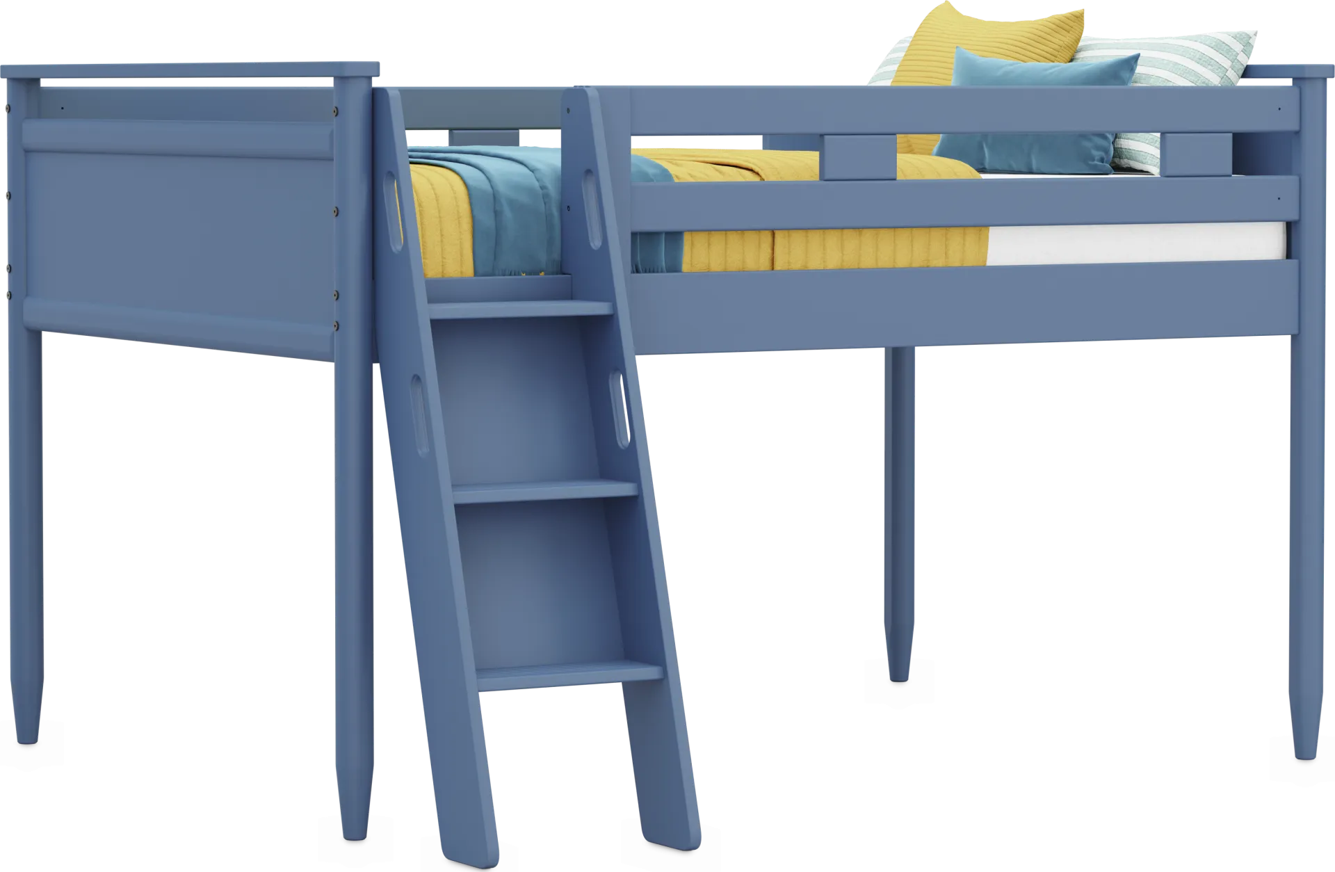 Kids Modern Colors Slate Blue Full Loft - Image 1