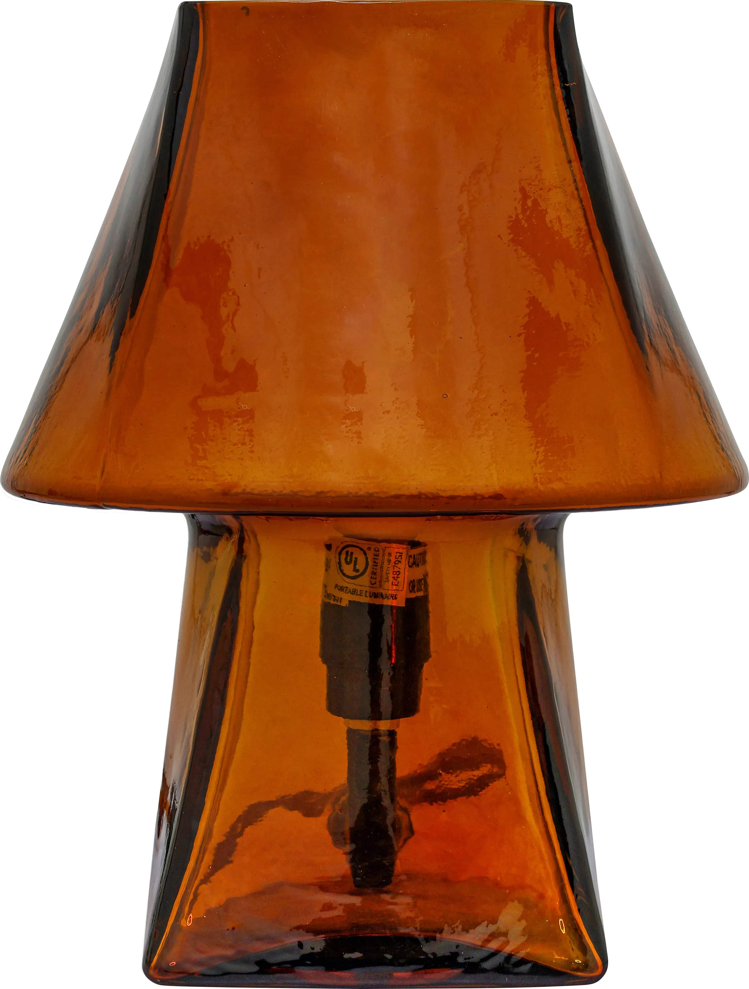 Earie Brown Lamp - Thumbnail - Image 1