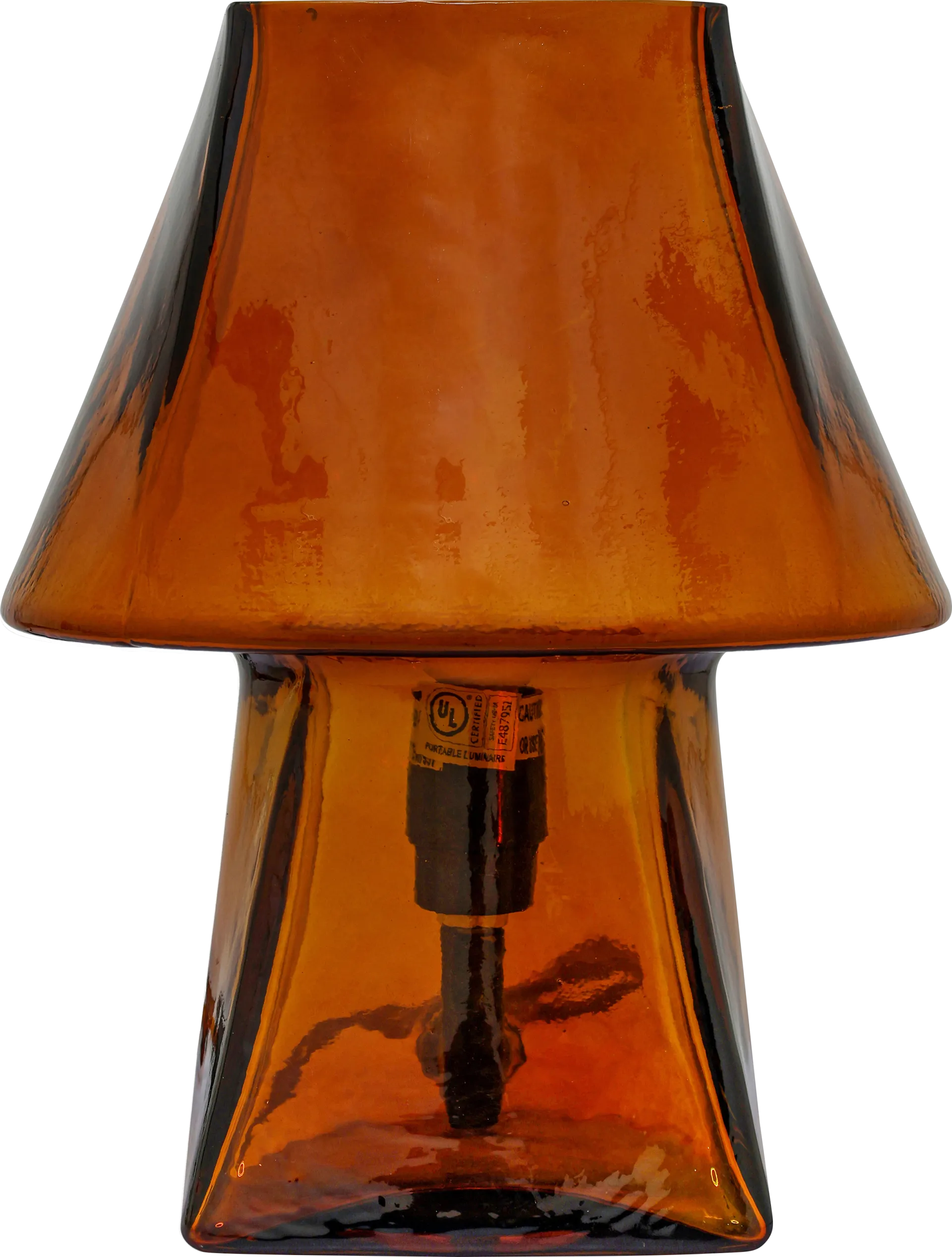 Earie Brown Lamp - Image 1